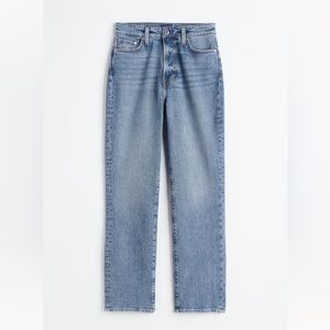 H&M High Rise Mom Jean with Button front